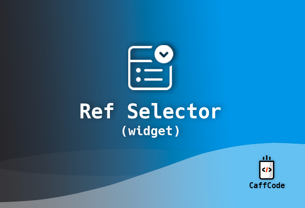 Ref Selector Widget
